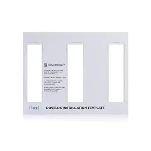 Fluent DVLKTEMP-01 Dovelok Mounting Template