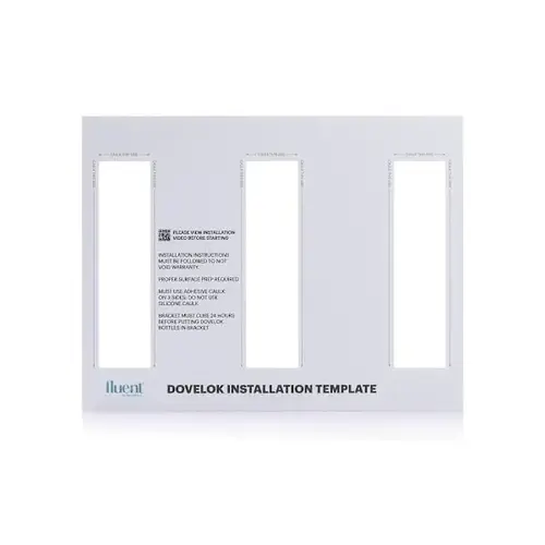 Dovelok Mounting Template