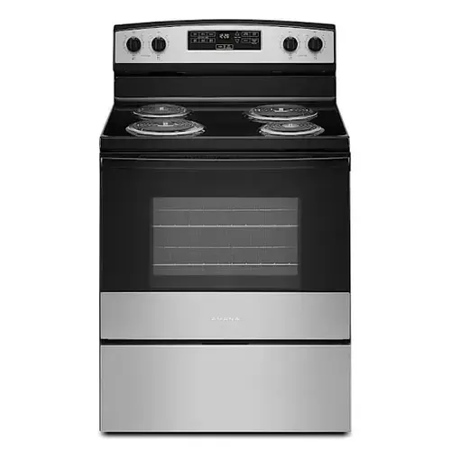 30 In. Electric Range With Bake Assist Temps In Stainless Steel