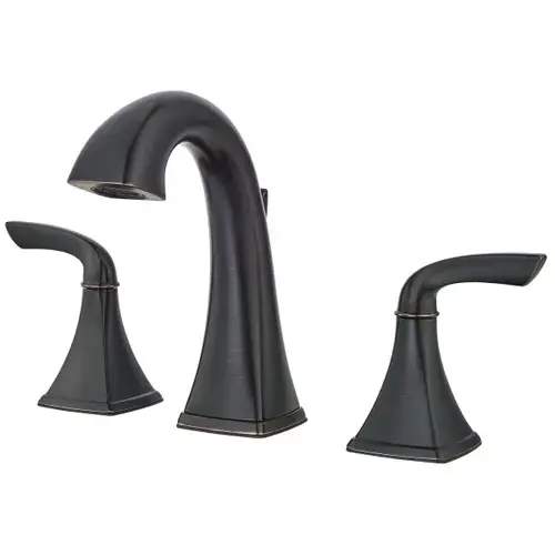 Bronson Bathroom Faucet, 1.2 Gpm, 5.062" Spout, 8" Center, 2-Handles, Tuscan Bronze Bronson Bathroom Faucet, 1.2 Gpm, 5.062" Spout, 8" Center, 2-Handles, Tuscan Bronze