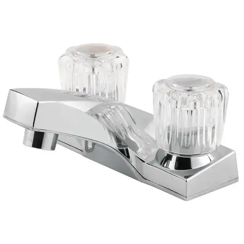 Pfirst Lavatory Faucet W/ 1.2 Gpm, 2 Acrylic Knobs In Chrome Pfirst Lavatory Faucet W/ 1.2 Gpm, 2 Acrylic Knobs In Chrome