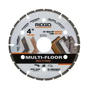 RIDGID HD-VBFL40 4" All-Flooring Diamond Blade