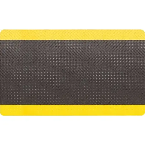 Diamond 4 X 75 Ft. Anti-Slip Walkway Cover (Black/Yellow)