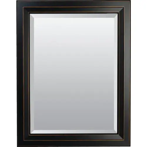 American Pride 32 X 40" Decorative Framed Beveled Mirror - 2.75" Venetian Bronze