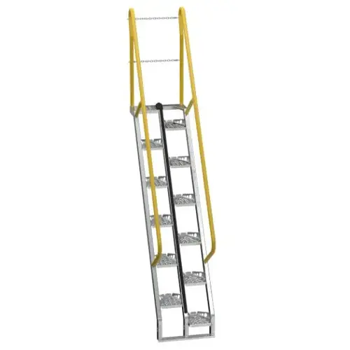 Galvanized Alternate Tread Stair Ats-7-56-Hdg Galvanized Alternate Tread Stair Ats-7-56-Hdg