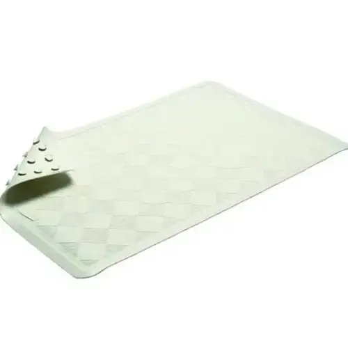 Safti-Grip Vinyl Anti-Slip Bath Safety Mat 14 X 22.5" (White) Safti-Grip Vinyl Anti-Slip Bath Safety Mat 14 X 22.5" (White)