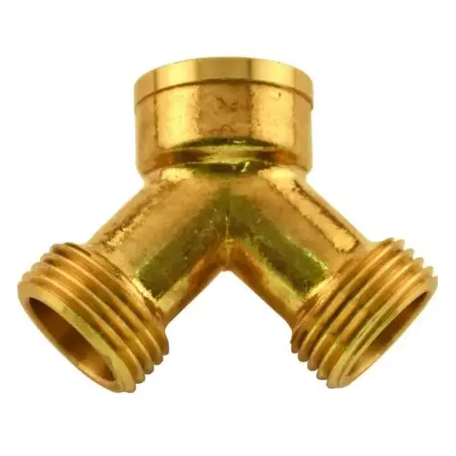 3/4 In. Fht Steam Dryer Y Connector (Brass)