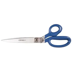 Klein Tools G212LRBLU Carbon Steel Coated Handles Bent Trimmer 12" W/Large Ring