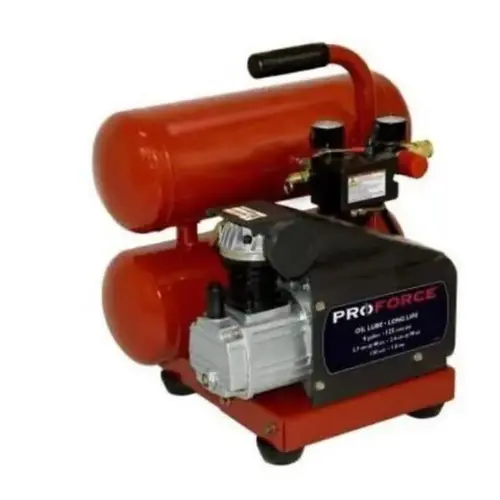 4 Gallon Oil Lubed Twin Stack Air Compressor