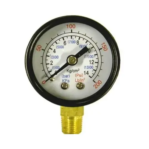 Vx 032-0121rp Pressure Gauge