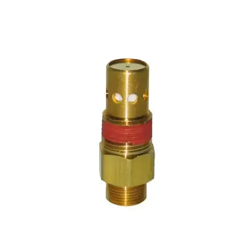 1/2 Inch Npt X 1/2 Inch Tube With 1/8 Inch Bleeder Check Valve