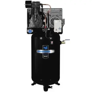 Industrial Air IV7518075 7.5 Hp Single Phase 230v 80 Gallon Two Stage With Baldor Motor