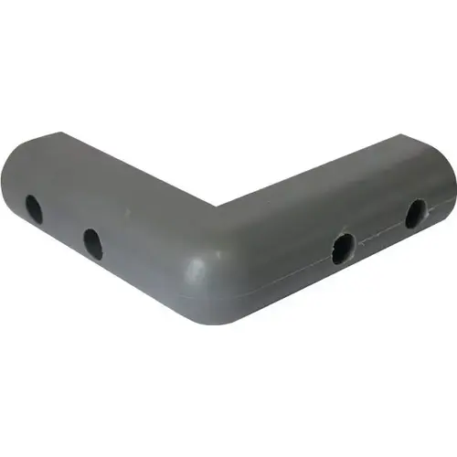 Gray Rubber Corner Guard 1-1/16"
