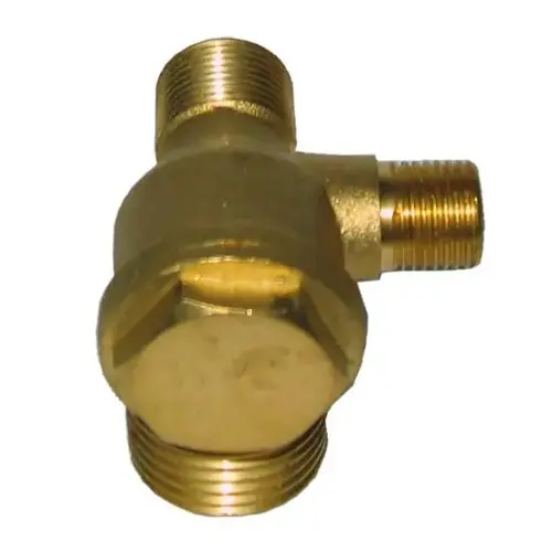 1/2 Inch 90 Degree Left Check Valve