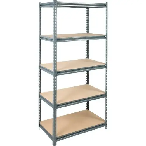 72 X 36 X 18" 5-Shelf Industrial-Grade Storage Rack