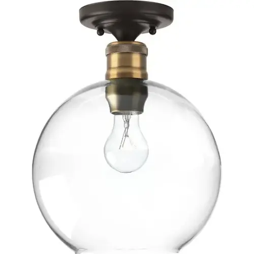 Hansford 10 In. 1-Light Incandescent Flush Mount Light