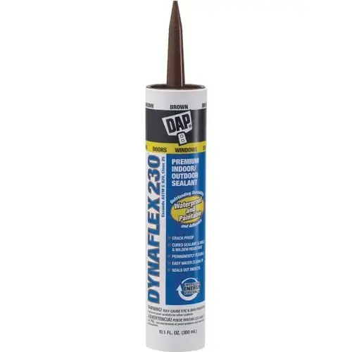 10.1 Oz Dynaflex 230 Premium Latex Sealant (Brown)