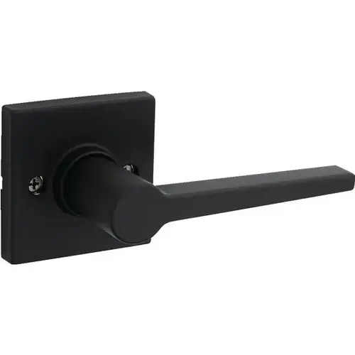 Daylon Matte Black Dummy Door Lever With Square Trim Daylon Matte Black Dummy Door Lever With Square Trim