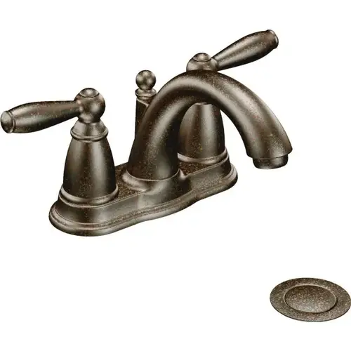 Brantford Lavatory Faucet Bronze Two Handle With Pop-Up Brantford Lavatory Faucet Bronze Two Handle With Pop-Up