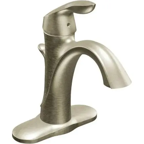 Eva Lavatory Faucet Brushed Nickel Single Handle Eva Lavatory Faucet Brushed Nickel Single Handle