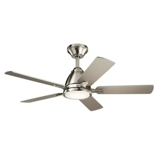Arvada 44 In. Led Ceiling Fan W/ Light (Silver)