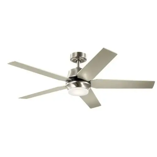 Maeve 52 In. 5-Blade Led Ceiling Fan W/ Light (Silver)