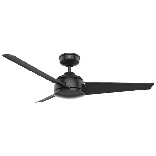 Trimaran 52 In. Ceiling Fan W/ Light (Matte Black)