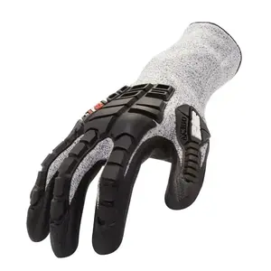 212 Performance AXIMPC3-06-012 Impact Cut Resistant 3 Gloves, 2x-Large, Black/white