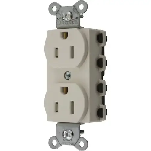 Snapconnect 15a 125v Duplex Outlet (Light Almond) Snapconnect 15a 125v Duplex Outlet (Light Almond)