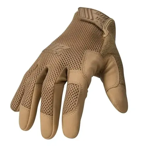 High Abrasion Air Mesh Cut Resistant 3 Gloves, Large, Tan