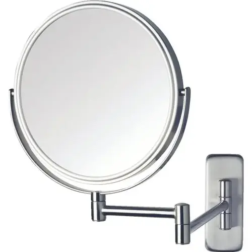 8" Wall Mount Mirror Matte-Nickel 8" Wall Mount Mirror Matte-Nickel