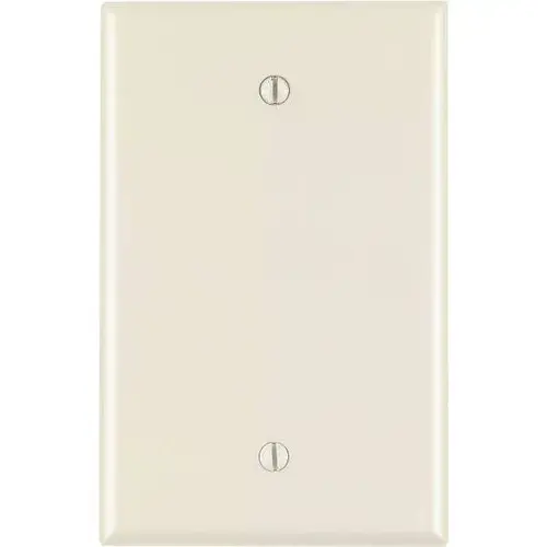 1-Gang Midway Blank Nylon Wall Plate, Light Almond 1-Gang Midway Blank Nylon Wall Plate, Light Almond