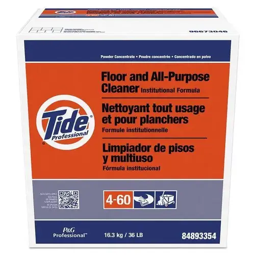 Floor And All-Purpose Cleaner, 36 Lb Box