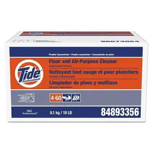 TIDE PROFESSIONAL 02363 Floor And All-Purpose Cleaner, 18 Lb Box