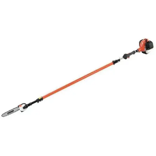 12 In. 25.4cc Gas 2-Stroke Pole Saw W/ 12.1 Ft. Extending Shaft And Line Handle