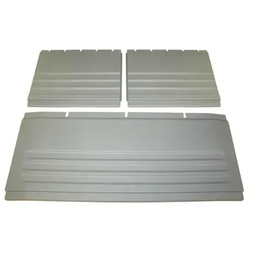 Gray Side & Back Panel Kit For Utility Cart