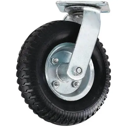 Bellman'S Cart Wheel Replacement 8 In. Pneumatic Swivel