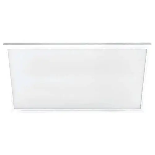 Electric 2 X 4 ft Frame Edge-Lit LED Flat Panel Ceiling Fixture White