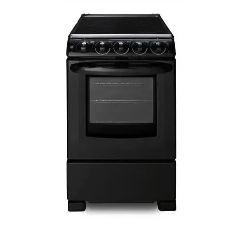 20 Inch Wide Electric Range In Black Rex2051brt
