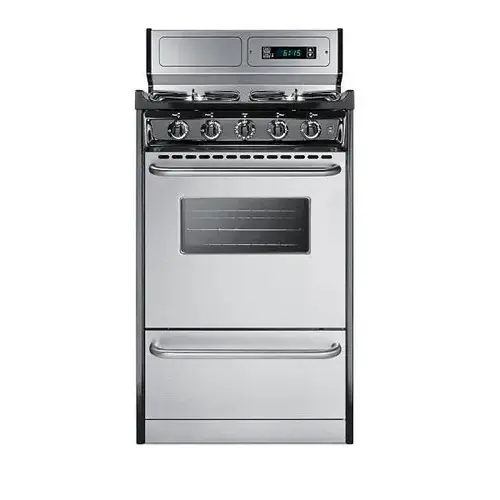 20 Inch Wide Gas Range In Stainless Steel Ttm1307bksw