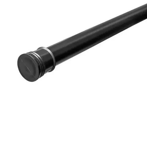 44 To 72 In. Adjustable Matte Black Tension Shower And Utility Rod