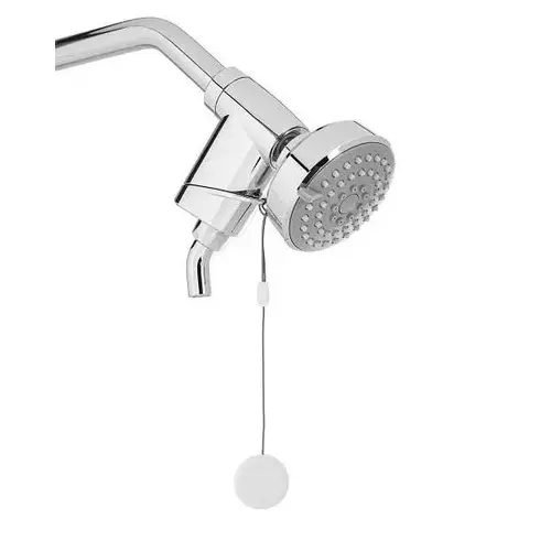 Showerstart Express 1.75 GPM Fast Hot Water 3-Spray Pattern Shower Head In Chrome Showerstart Express 1.75 GPM Fast Hot Water 3-Spray Pattern Shower Head In Chrome