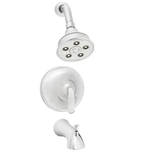 Caspian Sm-7030-P Shower And Tub Combination Chrome