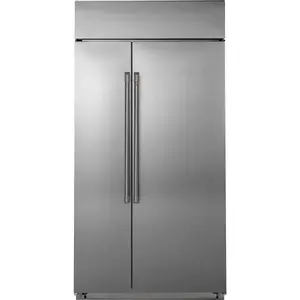 CAFE CSB48WP2NS1 29.5 Cu. Ft. Side-By-Side SmartHQ Refrigerator With Ice Maker, Stainless Steel