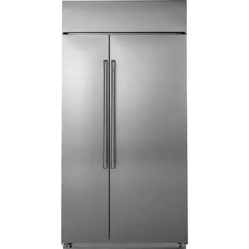 29.5 Cu. Ft. Side-By-Side SmartHQ Refrigerator With Ice Maker, Stainless Steel