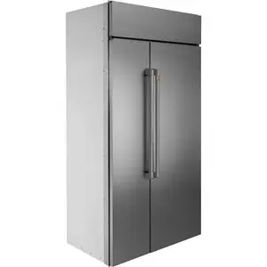 CAFE CSB42WP2NS1 25.1 Cu. Ft. Side-By-Side SmartHQ Refrigerator With Ice Maker, Stainless Steel