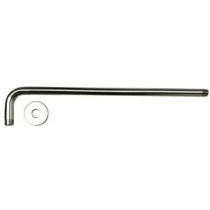 CSB SRF90-17-N 17" 90 Degree Shower Arm In Brushed Nickel