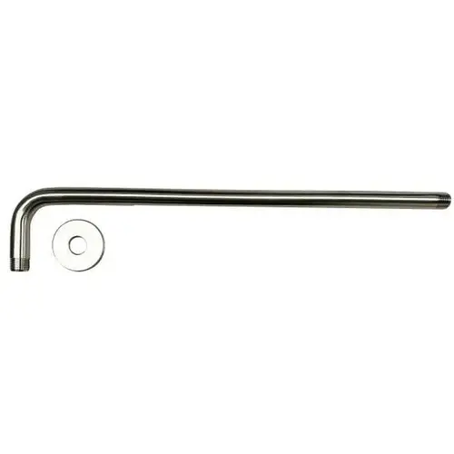 17" 90 Degree Shower Arm In Brushed Nickel