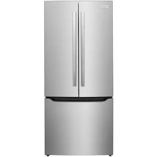 Energy Star 30" 20 Cu. Ft. Standard Depth French Door Refrigerator, Stainless Steel