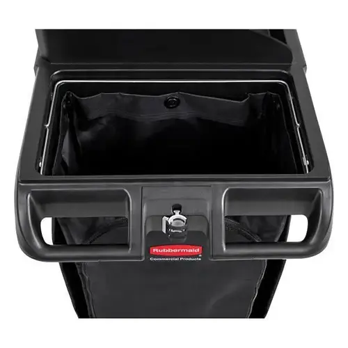 Housekeeping Cart Bag 16.80X10.50X33 IN 30 GAL Black Canvas - pack of 4 - pack of 4 Housekeeping Cart Bag 16.80X10.50X33 IN 30 GAL Black Canvas - pack of 4 - pack of 4